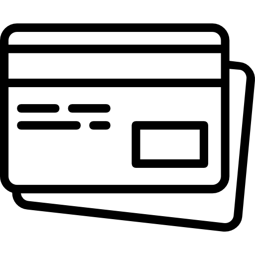 Carte di credito accettate in struttura